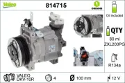 Kompressor, Klimaanlage VALEO 814715