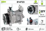 Kompressor, Klimaanlage VALEO 814723