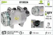Kompressor, Klimaanlage 12 V VALEO 815024