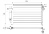 Kondensator, Klimaanlage VALEO 812703