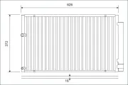 Kondensator, Klimaanlage VALEO 812880