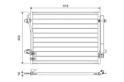 Kondensator, Klimaanlage VALEO 814039