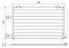 Kondensator, Klimaanlage VALEO 814046