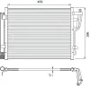Kondensator, Klimaanlage VALEO 814070