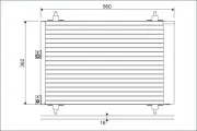 Kondensator, Klimaanlage VALEO 814080