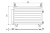 Kondensator, Klimaanlage VALEO 814223