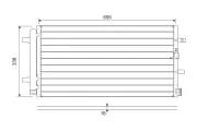 Kondensator, Klimaanlage VALEO 814370