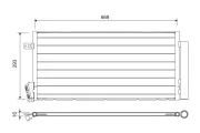 Kondensator, Klimaanlage VALEO 814377