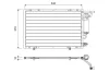 Kondensator, Klimaanlage VALEO 822730