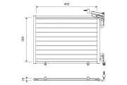 Kondensator, Klimaanlage VALEO 822762