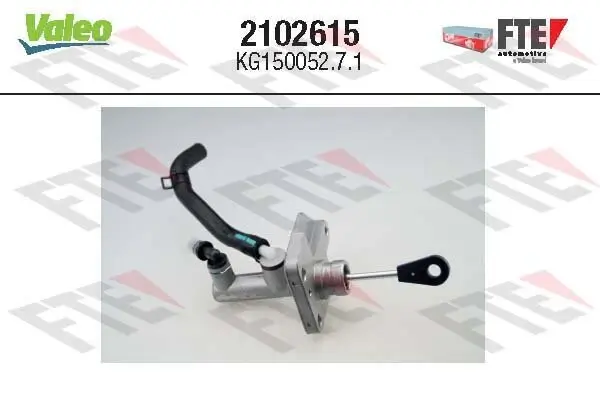 Geberzylinder, Kupplung VALEO 2102615