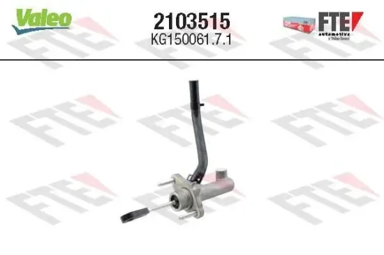 Geberzylinder, Kupplung VALEO 2103515 Bild Geberzylinder, Kupplung VALEO 2103515