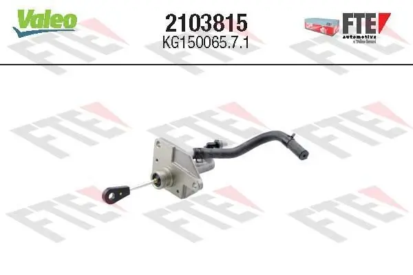 Geberzylinder, Kupplung VALEO 2103815