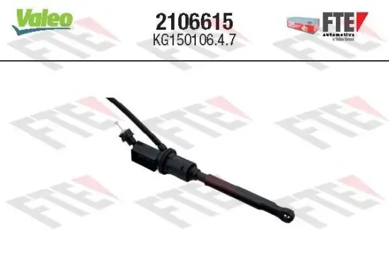 Geberzylinder, Kupplung VALEO 2106615 Bild Geberzylinder, Kupplung VALEO 2106615