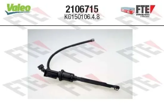 Geberzylinder, Kupplung VALEO 2106715 Bild Geberzylinder, Kupplung VALEO 2106715