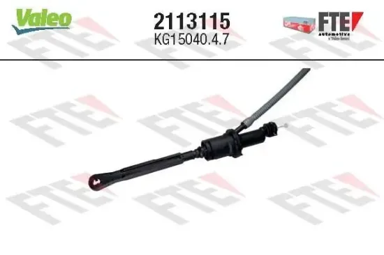 Geberzylinder, Kupplung VALEO 2113115 Bild Geberzylinder, Kupplung VALEO 2113115