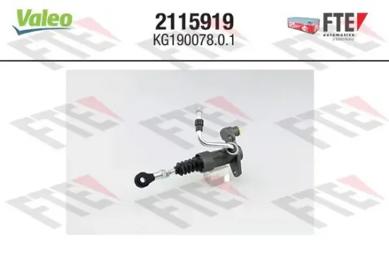 Geberzylinder, Kupplung VALEO 2115919 Bild Geberzylinder, Kupplung VALEO 2115919