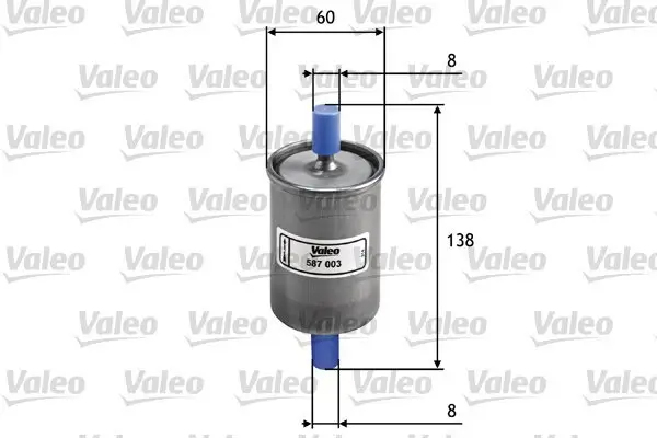 Kraftstofffilter VALEO 587003