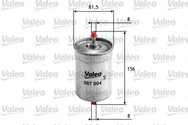 Kraftstofffilter VALEO 587004