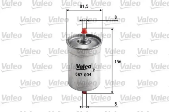 Kraftstofffilter VALEO 587004 Bild Kraftstofffilter VALEO 587004