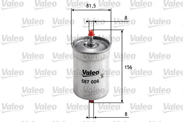 Kraftstofffilter VALEO 587006