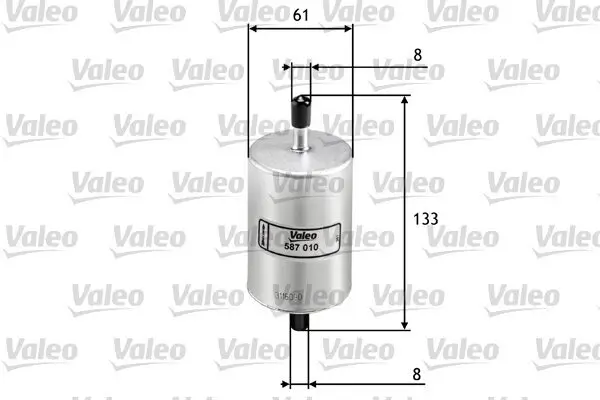 Kraftstofffilter VALEO 587010