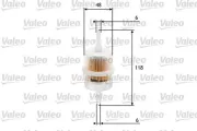 Kraftstofffilter VALEO 587011
