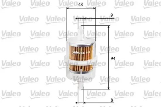 Kraftstofffilter VALEO 587013 Bild Kraftstofffilter VALEO 587013