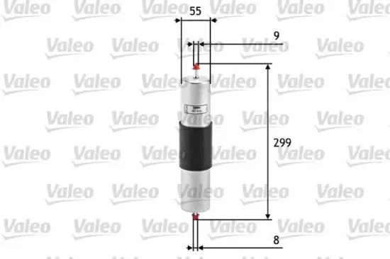 Kraftstofffilter VALEO 587014 Bild Kraftstofffilter VALEO 587014
