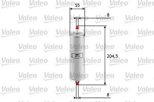 Kraftstofffilter VALEO 587015