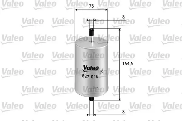 Kraftstofffilter VALEO 587016