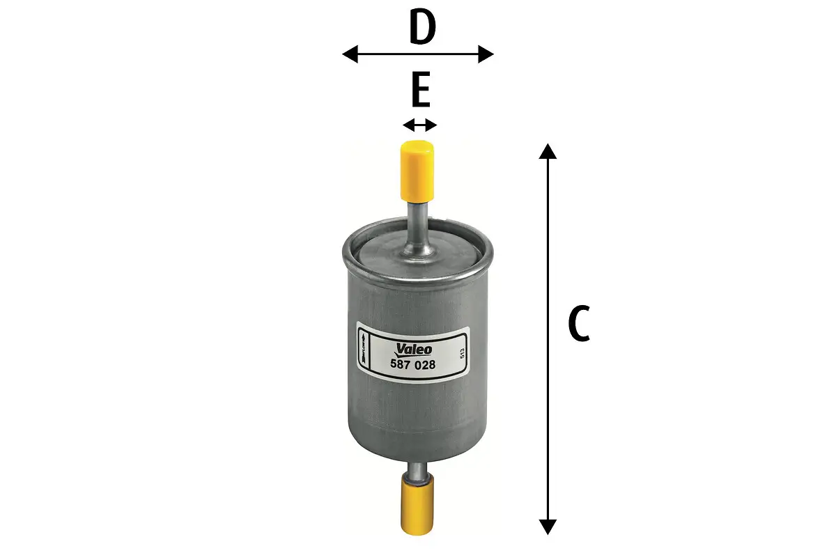 Kraftstofffilter VALEO 587028