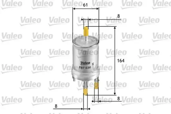 Kraftstofffilter VALEO 587030 Bild Kraftstofffilter VALEO 587030