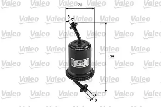 Kraftstofffilter VALEO 587037 Bild Kraftstofffilter VALEO 587037