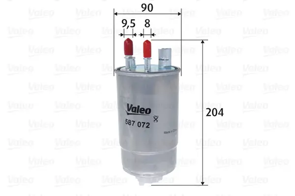 Kraftstofffilter VALEO 587072