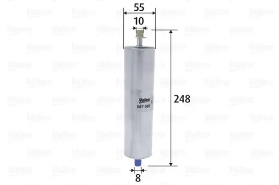 Kraftstofffilter VALEO 587088 Bild Kraftstofffilter VALEO 587088