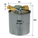 Kraftstofffilter VALEO 587096