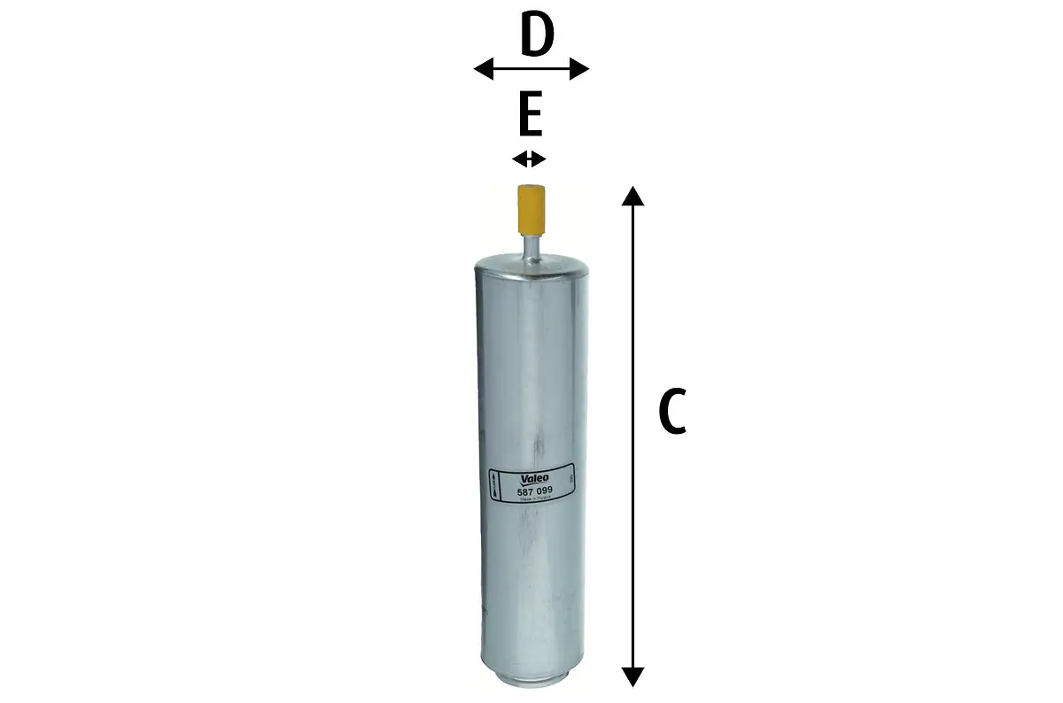 Kraftstofffilter VALEO 587099