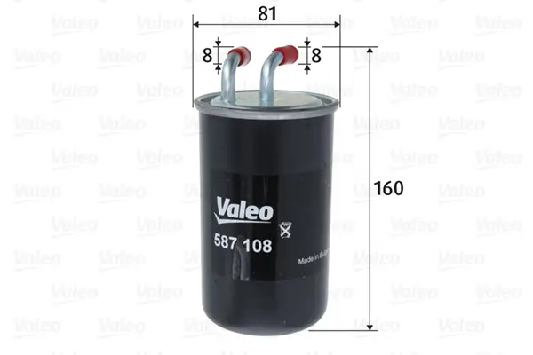 Kraftstofffilter VALEO 587108