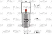 Kraftstofffilter VALEO 587206