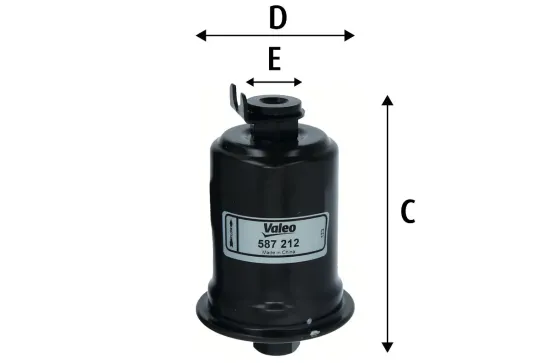 Kraftstofffilter VALEO 587212 Bild Kraftstofffilter VALEO 587212