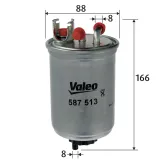 Kraftstofffilter VALEO 587513