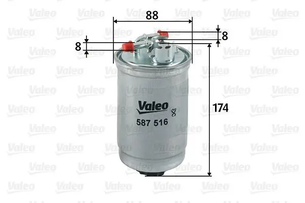 Kraftstofffilter VALEO 587516