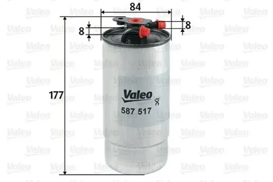 Kraftstofffilter VALEO 587517 Bild Kraftstofffilter VALEO 587517