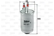 Kraftstofffilter VALEO 587521