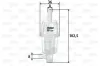 Kraftstofffilter VALEO 587523 Bild Kraftstofffilter VALEO 587523