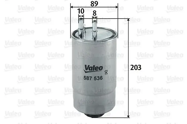 Kraftstofffilter VALEO 587536