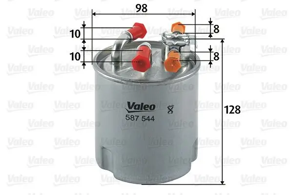 Kraftstofffilter VALEO 587544