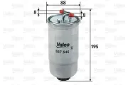 Kraftstofffilter VALEO 587546