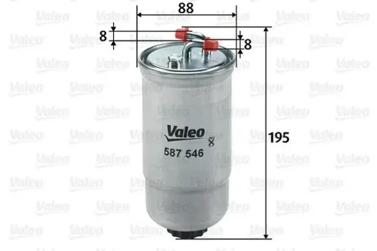 Kraftstofffilter VALEO 587546 Bild Kraftstofffilter VALEO 587546